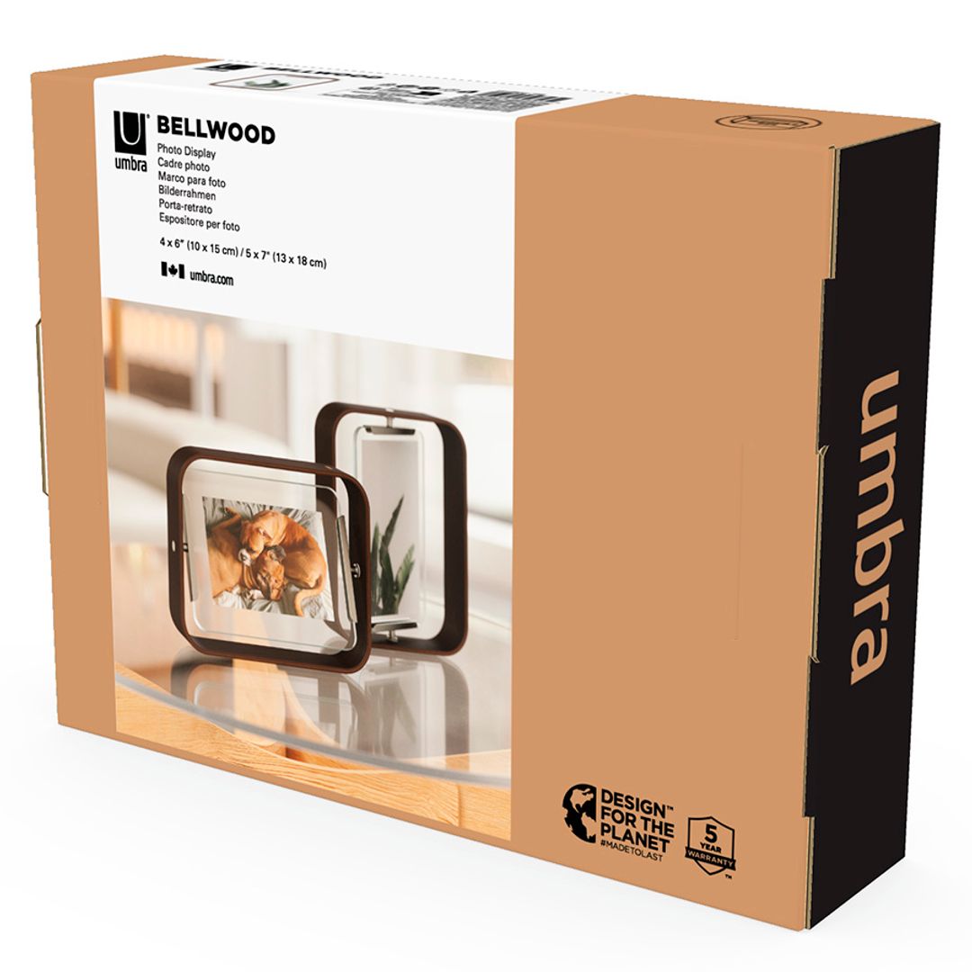 Фоторамка двухсторонняя Bellwood (Орех) Фоторамка двухсторонняя Bellwood (Орех)