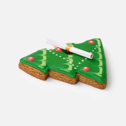 Новогоднее печенье с предсказанием Елка Новогоднее печенье с предсказанием Елка