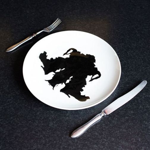 Набор тарелок Ужин С Роршахом Набор тарелок Ужин С Роршахом