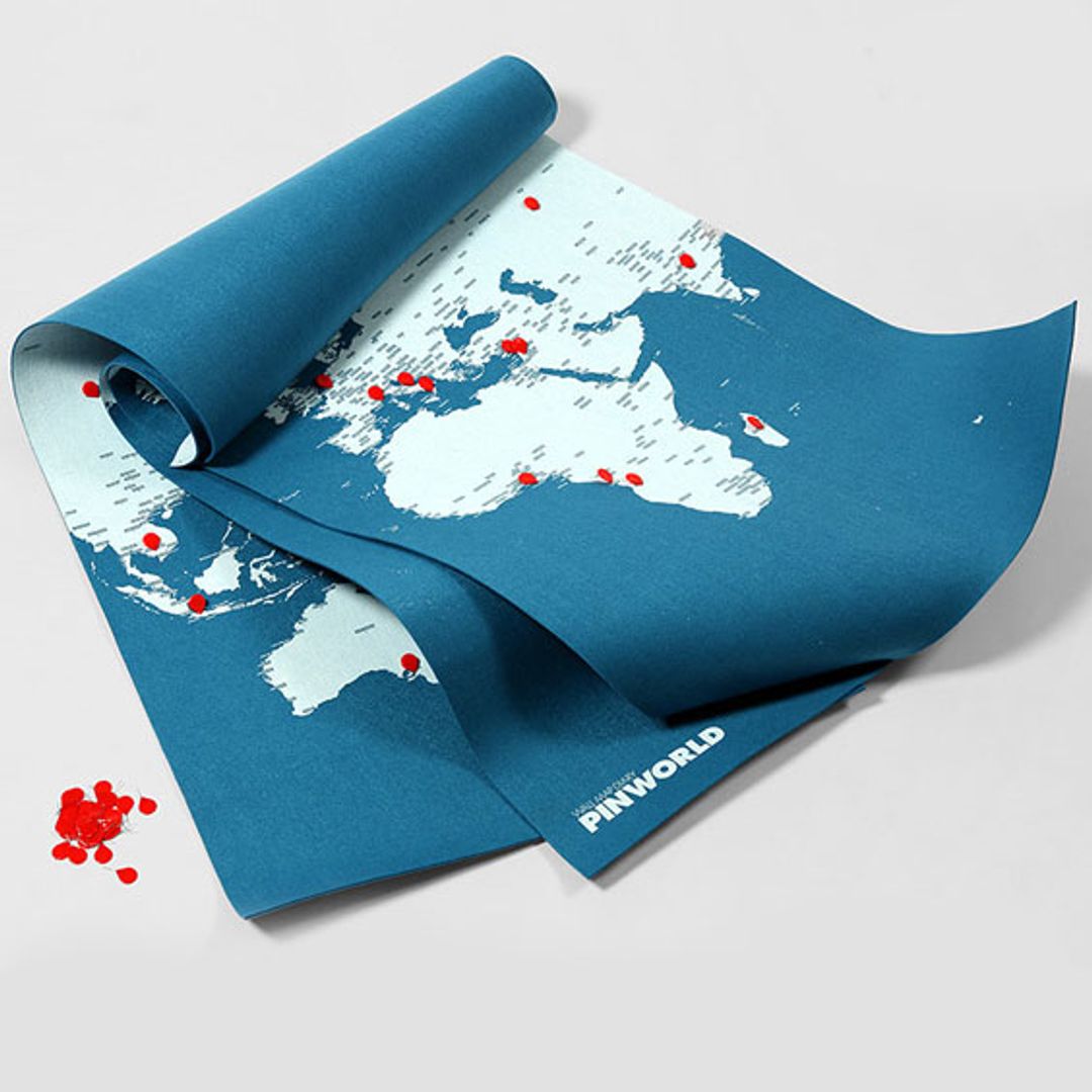 Карта мира Palomar Pin World