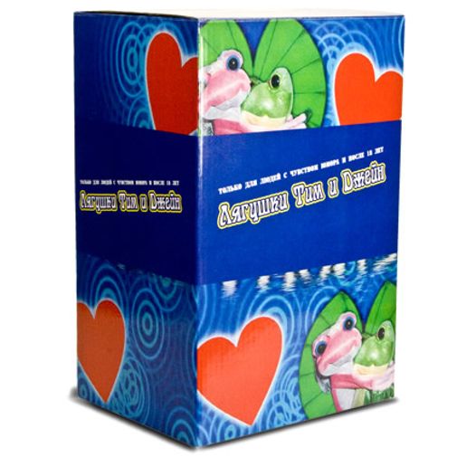 Музыкальная игрушка Лягушки Тим и Джейн Упаковка