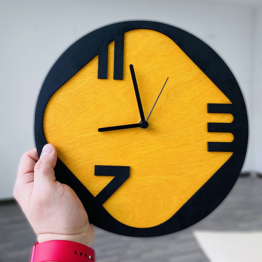 Часы настенные 3-7-11 Апельсин