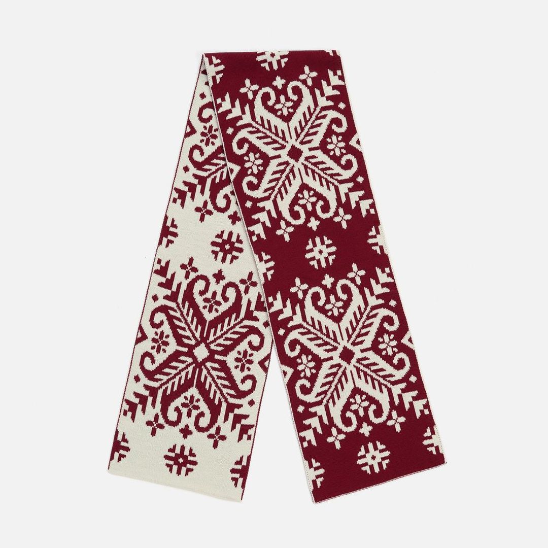 Шарф Wintertude L (красный с белым) Шарф Wintertude L (красный с белым)