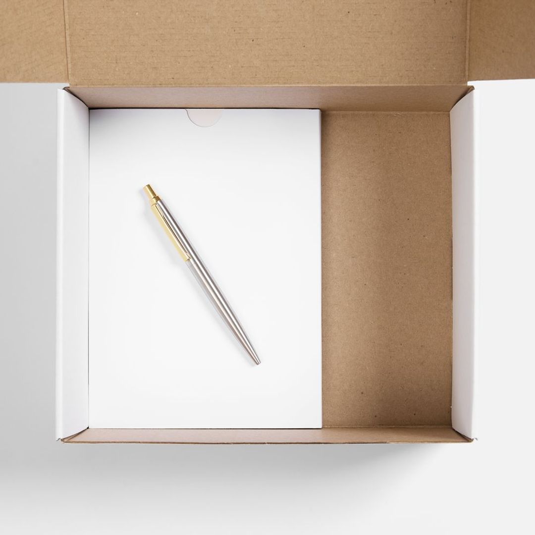 Подарочный набор Планы на счастье (белый с золотистым) Подарочный набор Планы на счастье (белый с золотистым)