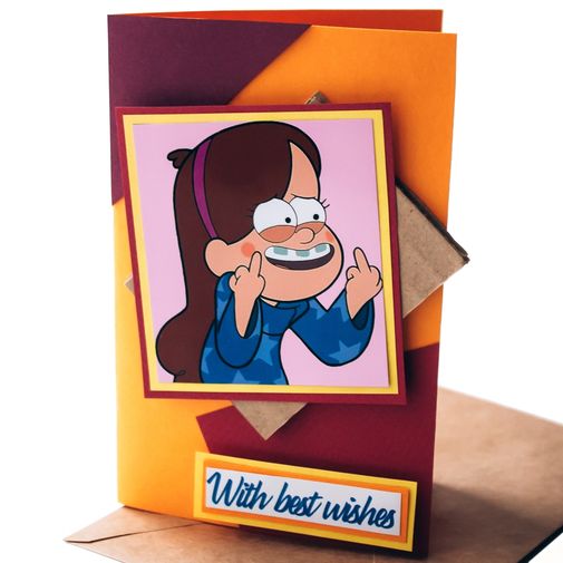Открытка Gravity Falls Мэйбл