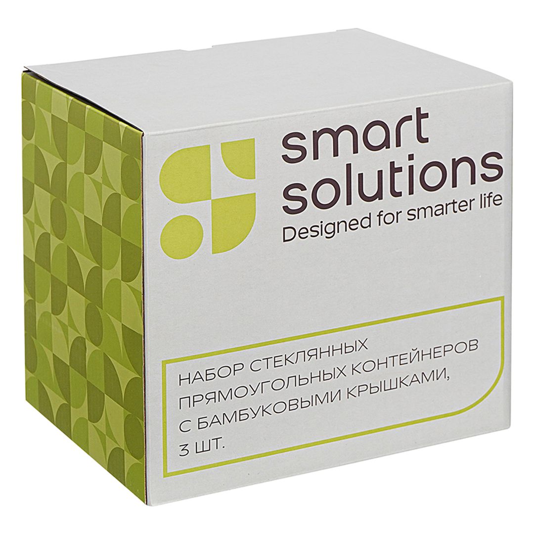 Набор контейнеров для запекания Бамбук 3 шт.