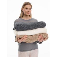 Плед Curve Verve (маренго)