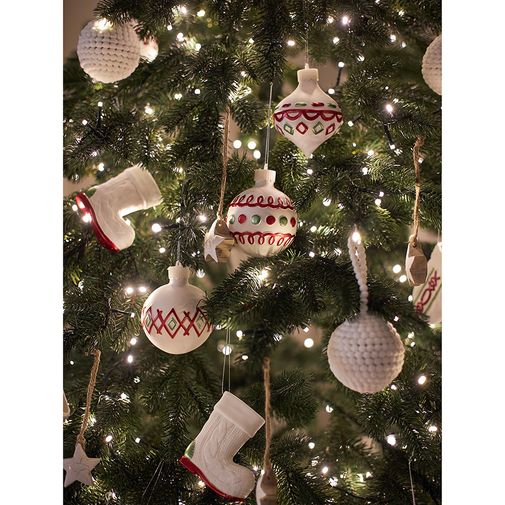 Набор ёлочных украшений с подсветкой Classy ornaments (3 шт.) Набор ёлочных украшений с подсветкой Classy ornaments (3 шт.)