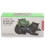 Кашпо Котик Cosmo The Black Cat