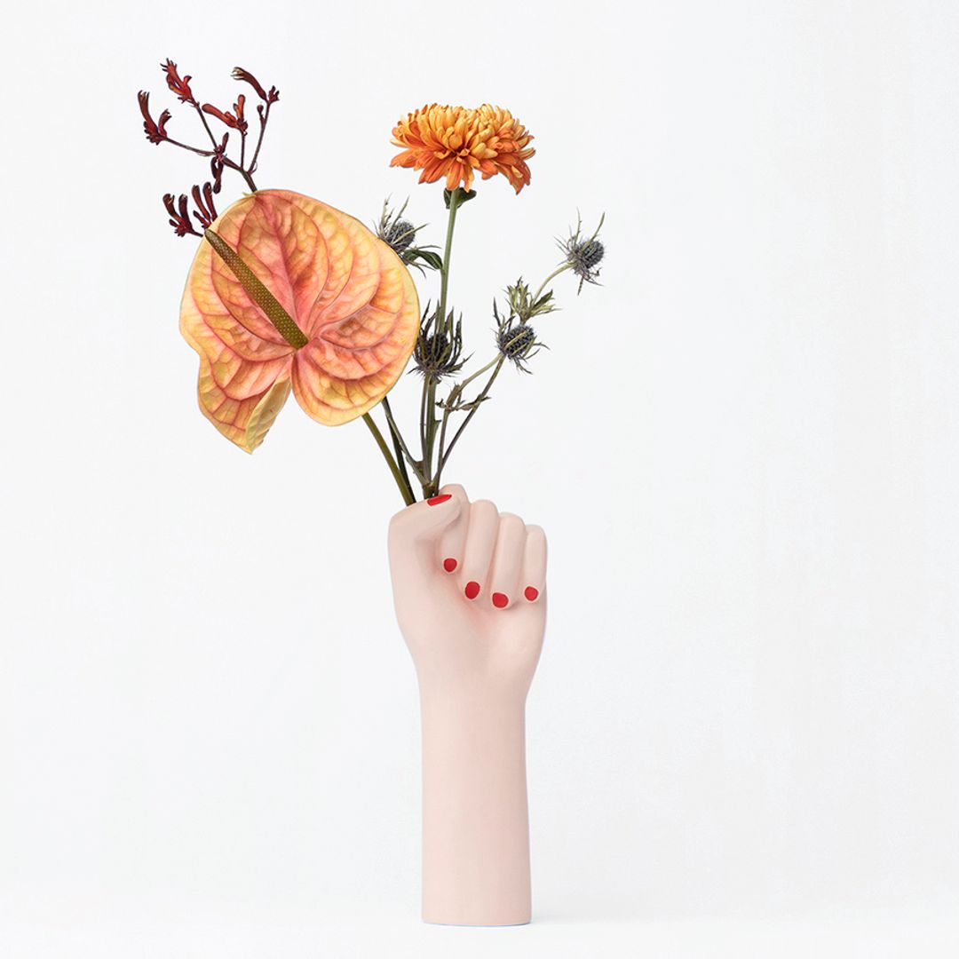 Ваза для цветов Girl Power (Белый) Ваза для цветов Girl Power (Белый)