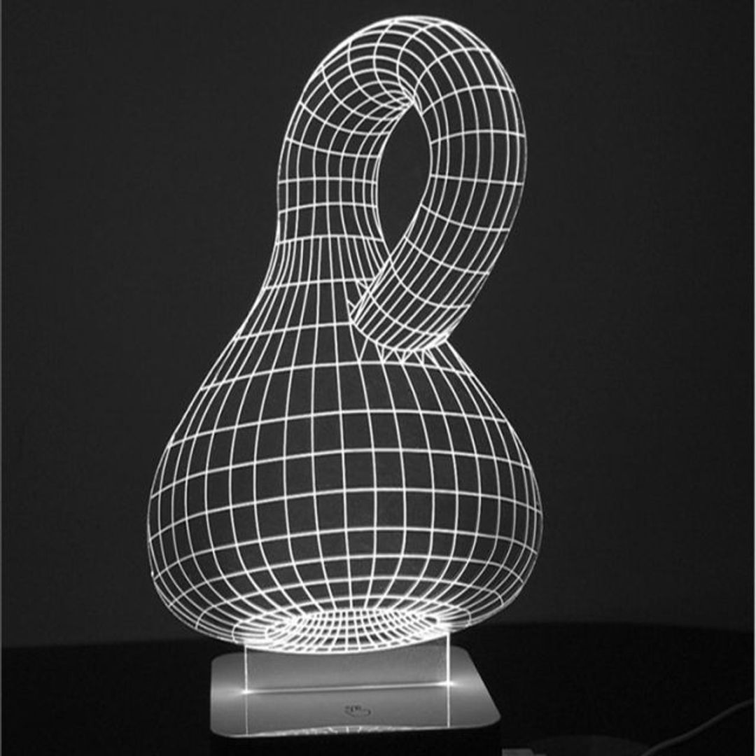 3D Лампа Бутылка Клейна 3D Лампа Бутылка Клейна