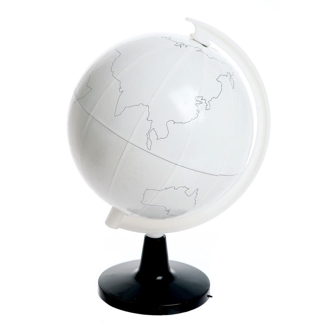 Обучающий набор Глобус-раскраска, изучаем достопримечательности Обучающий набор Глобус-раскраска, изучаем достопримечательности