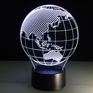 3D Лампа Глобус