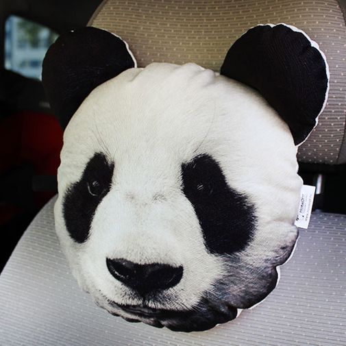 Подушка на подголовник Панда