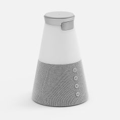 Bluetooth-колонка с беспроводной зарядкой и подсветкой Cone Sonance (серый)