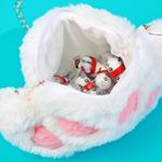 Подарочная сумка-лапка с конфетами Сладкий подарок от Деда Мороза