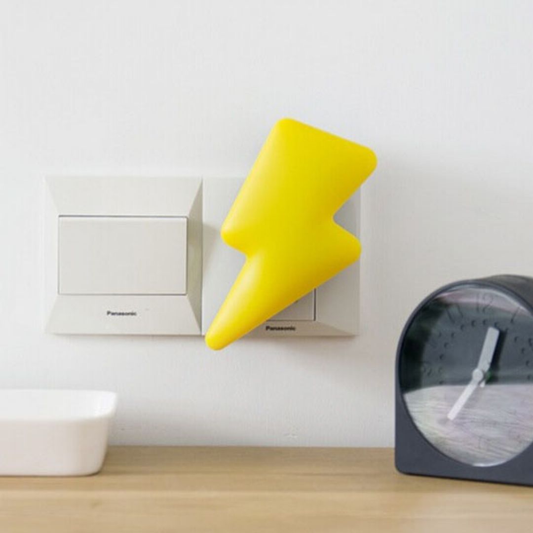 Ночник Молния (Желтый с голубым) Ночник Молния (Желтый с голубым)