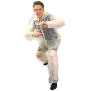 Костюм из пупырчатой пленки Bubble Wrap Costume