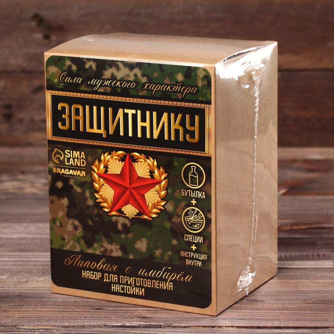 Набор для приготовления Липовой настойки с имбирем