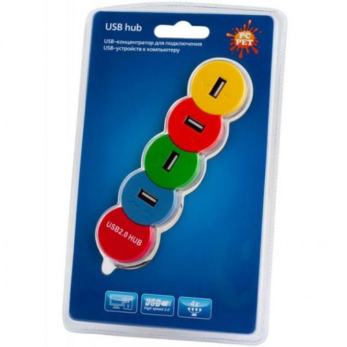 USB Хаб Змейка Круглая