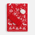 Шапка Holidale (красный с молочным) Шапка Holidale (красный с молочным)