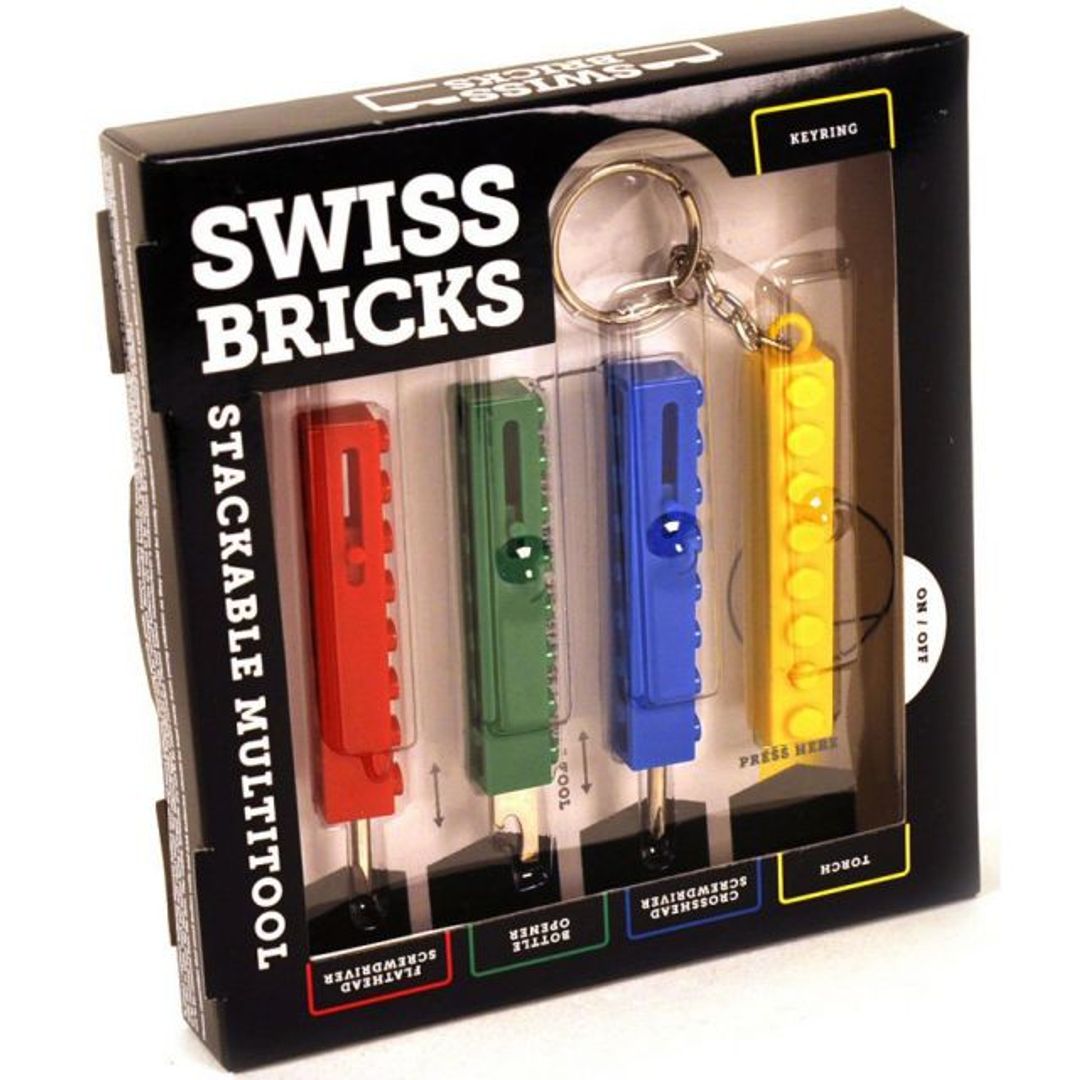Брелок Мультиинструмент Швейцарские кирпичи Брелок Мультиинструмент Швейцарские кирпичи