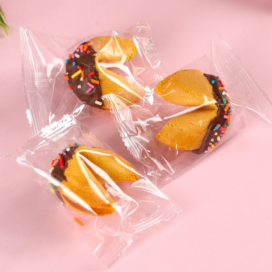 Печенье с предсказанием Цвети от счастья (3 шт) Печенье с предсказанием Цвети от счастья (3 шт)