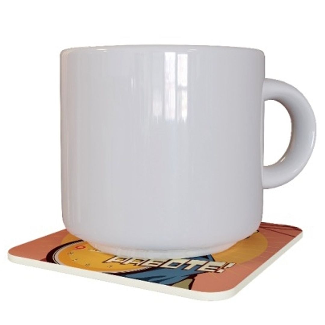 Подставка под чашку Рабочее время — работе С чашкой Подставка под чашку Рабочее время — работе С чашкой