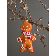 Набор ёлочных украшений Ginger celebration из коллекции New Year Essential, 4 шт.