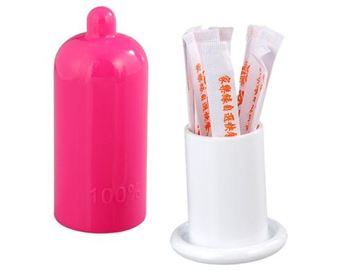 Баночка для зубочисток Презерватив