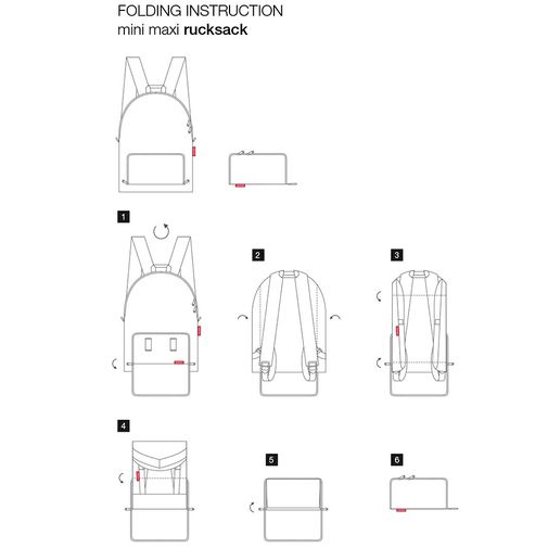 Рюкзак складной Mini Maxi Mixed Dots Рюкзак складной Mini Maxi Mixed Dots