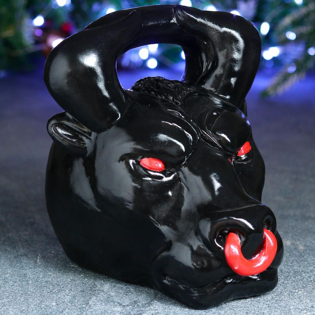 Копилка Бык гиря Копилка Бык гиря