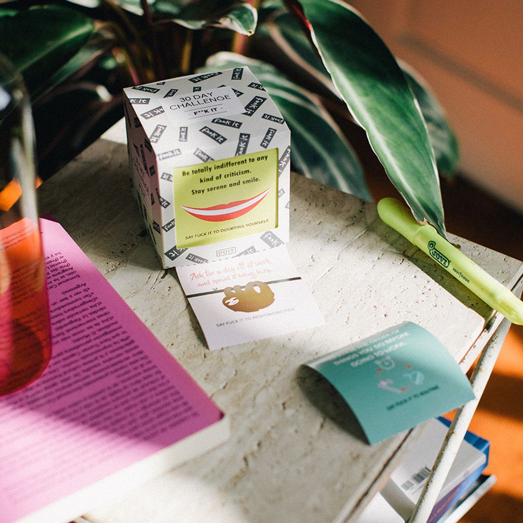 Челлендж 30 дней F**k It Челлендж 30 дней F**k It