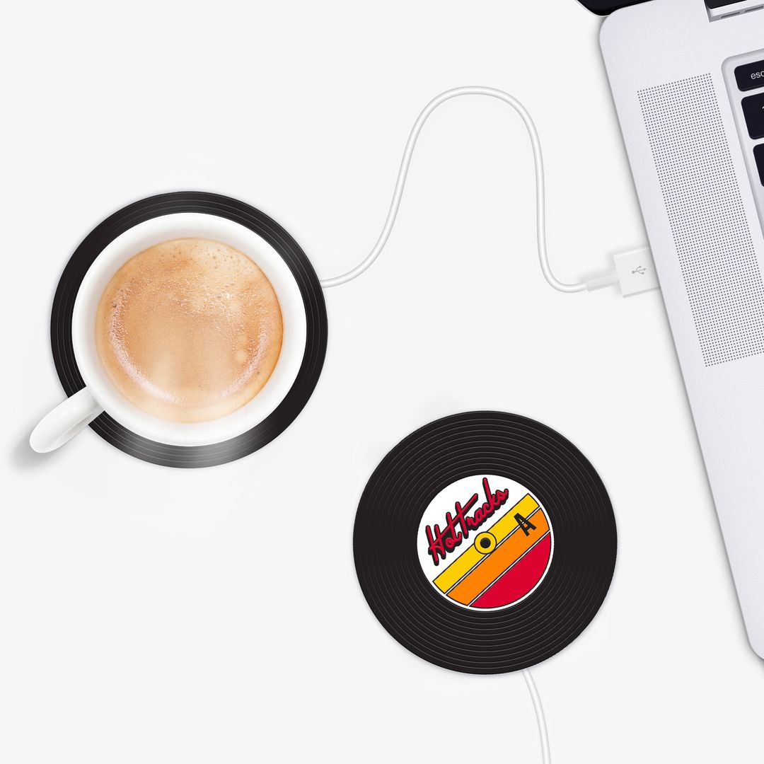 USB Подогреватель для чашки Винил Hot Tracks USB Подогреватель для чашки Винил Hot Tracks