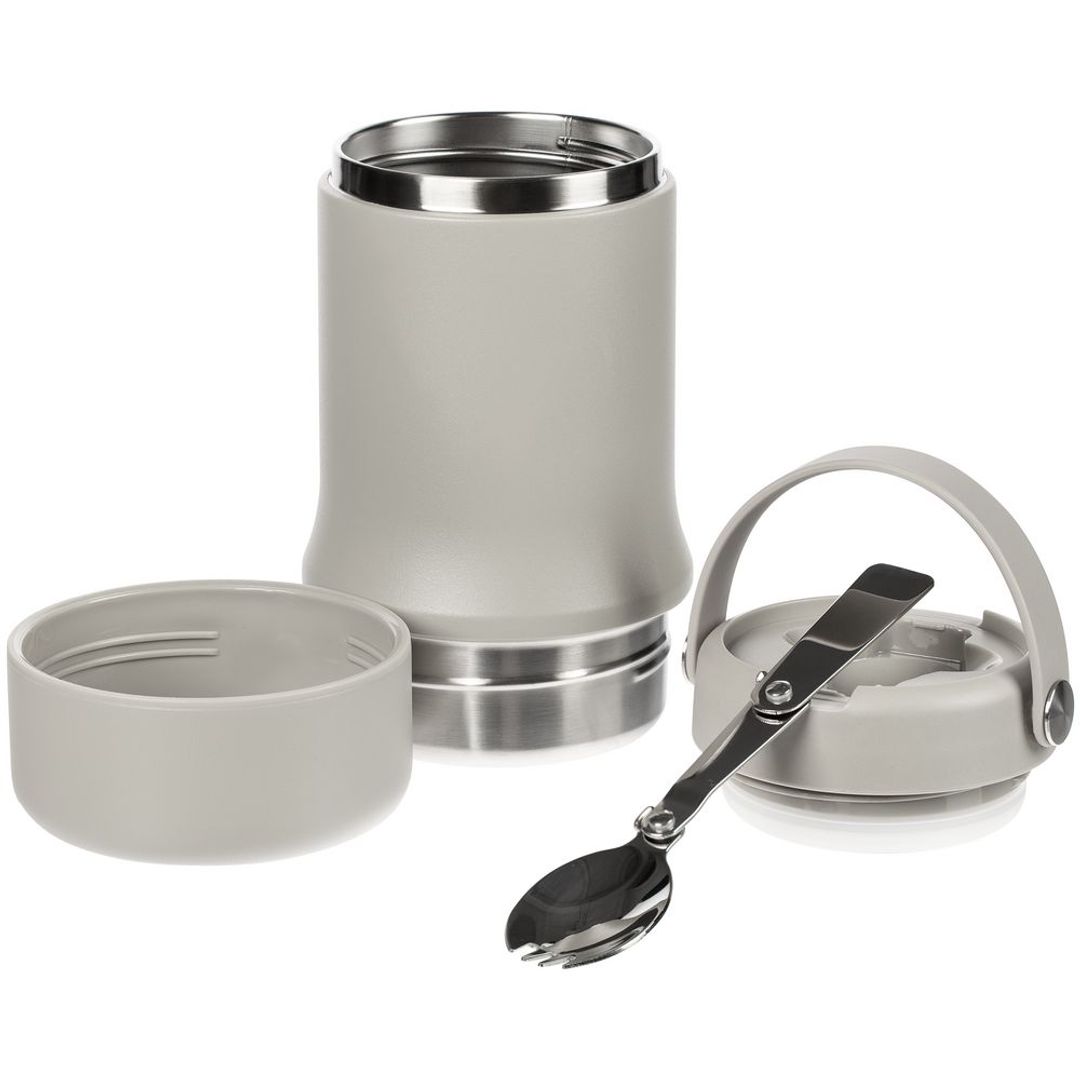 Термос для еды Tabenodo (Серый) Термос для еды Tabenodo (Серый)