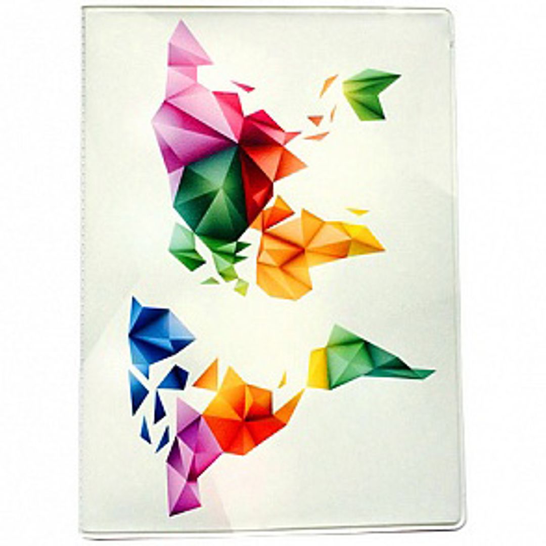 Обложка для паспорта Карта мира Обложка для паспорта Карта мира