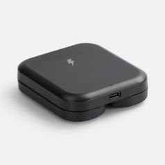 Складная станция беспроводной зарядки Trilogic (черный)