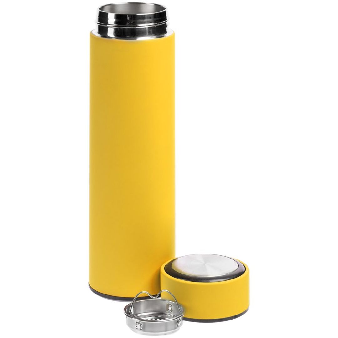 Термос с ситечком Percola (Желтый)