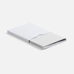 Подарочный набор Планы на счастье (белый с серебристым)