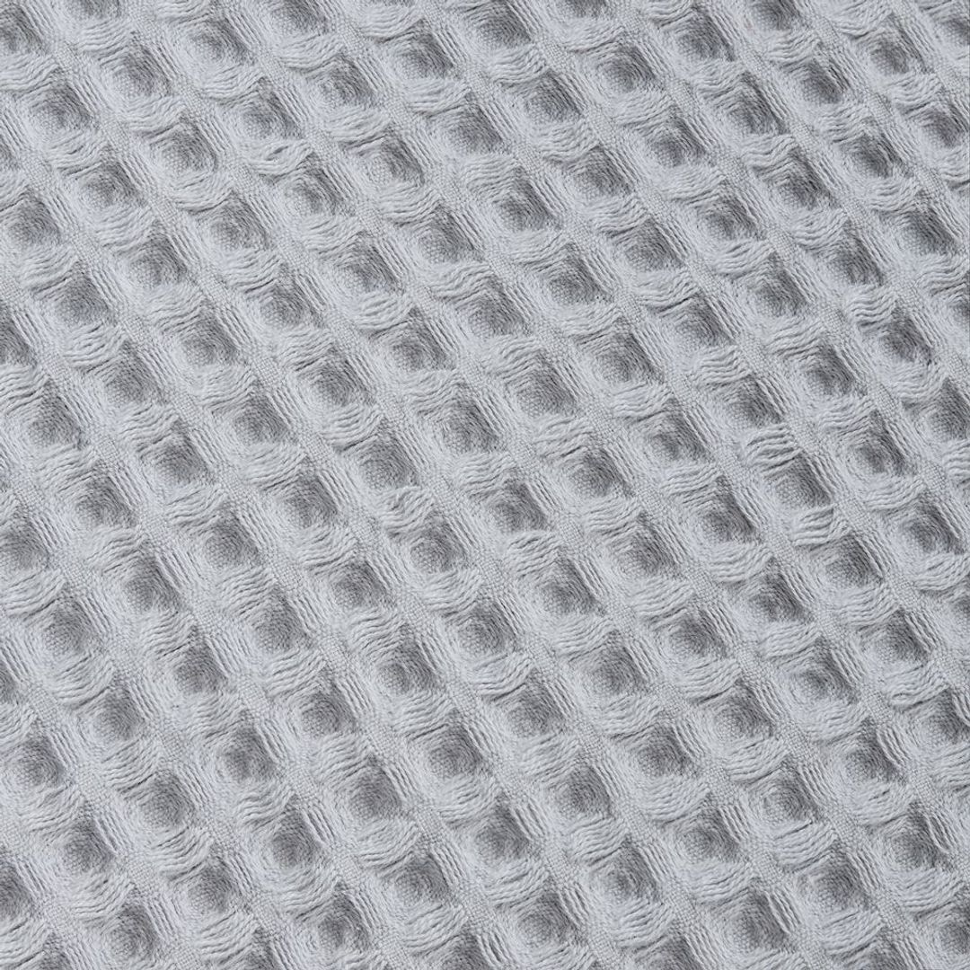 Плед вафельный Elenglect (светло-серый)