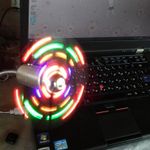USB Вентилятор с разноцветной подсветкой Отзыв