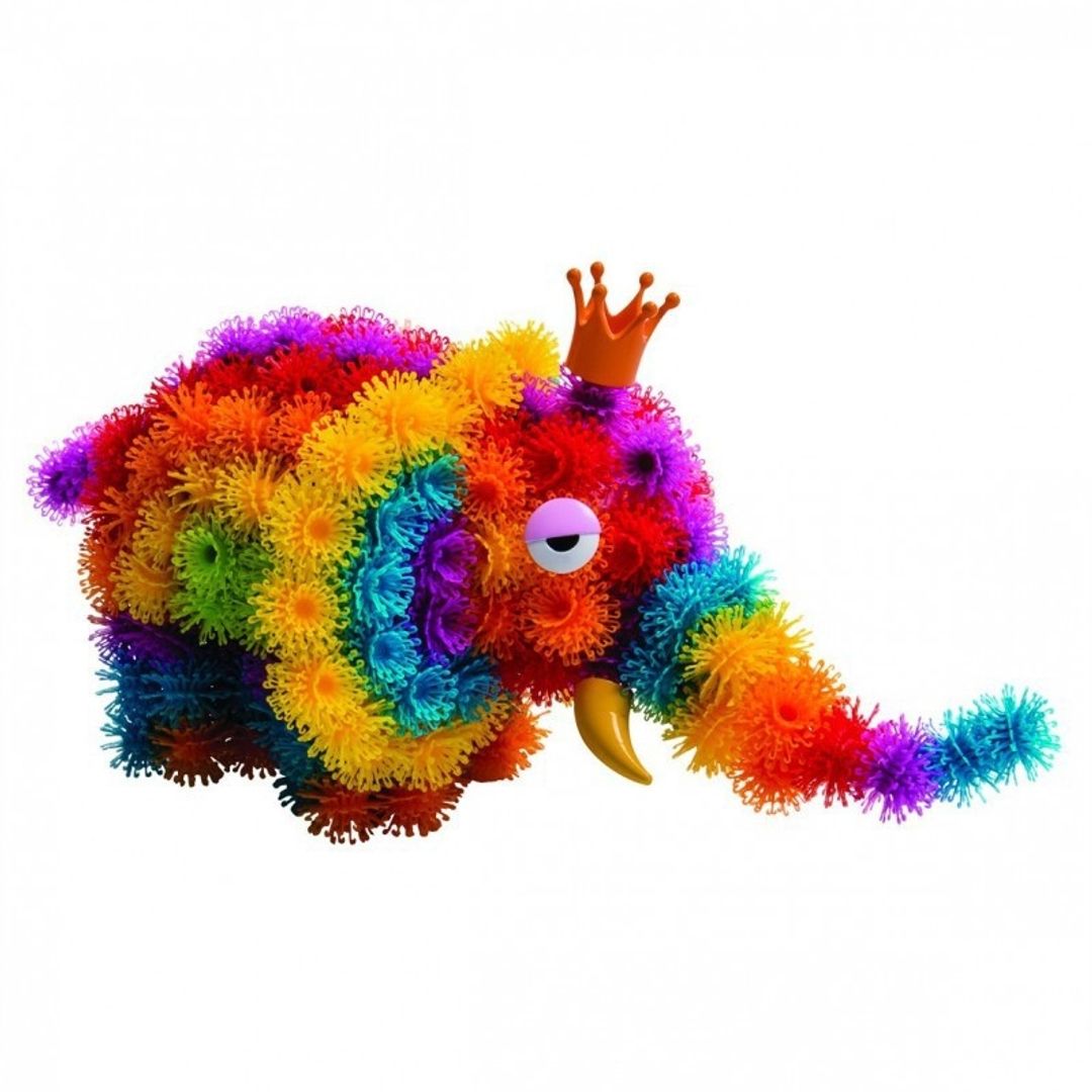 Конструктор Липучка 50 деталей Животные Конструктор Липучка 50 деталей Животные