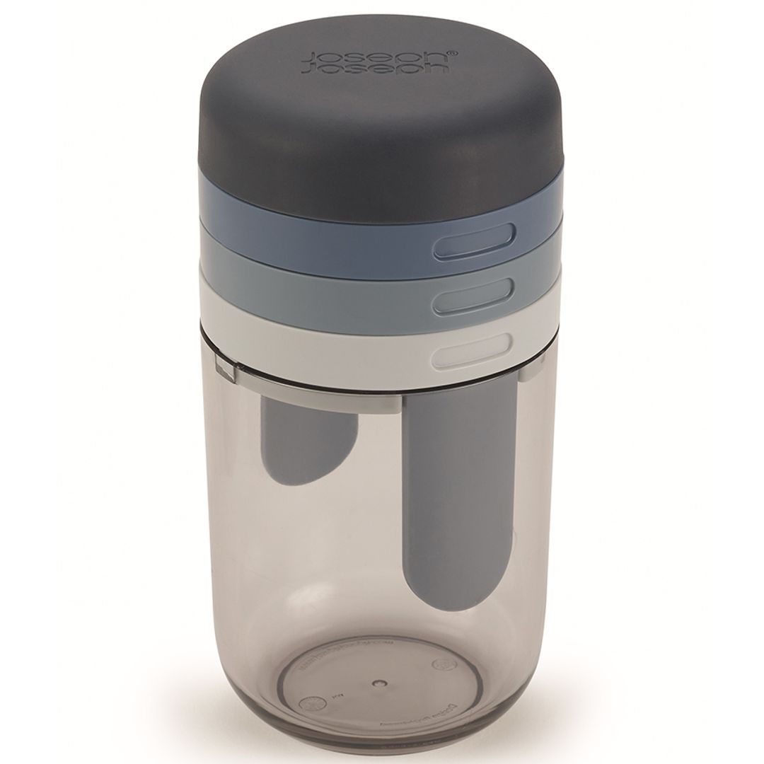 Терка спиралайзер с тремя лезвиями и контейнером для хранения Spiro