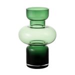 Ваза Florum, 25 см, изумрудная