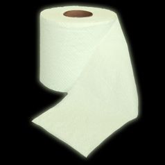 Светящаяся туалетная бумага Glow in the dark toilet roll