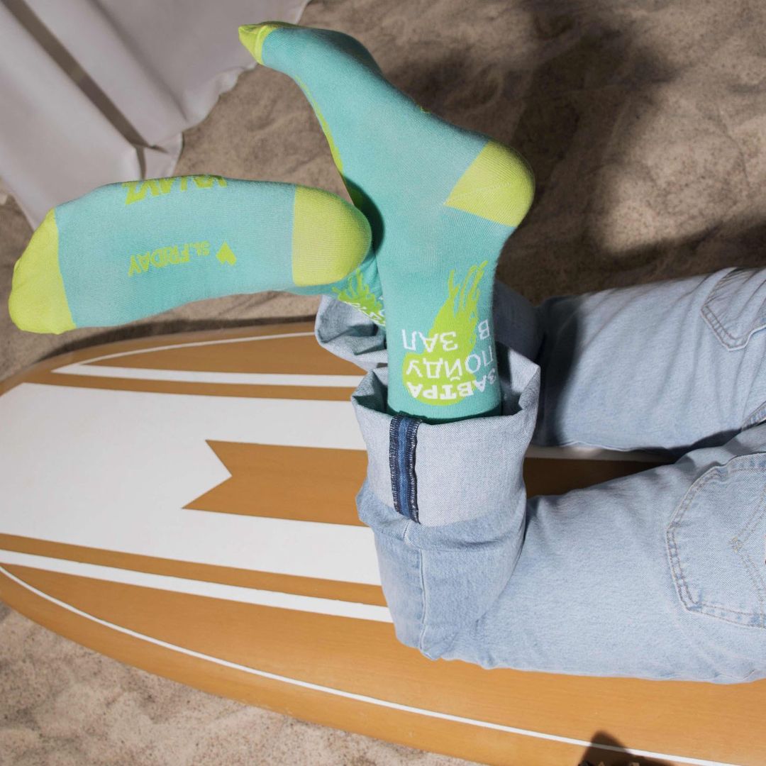 Носки Завтра пойду в зал Носки Завтра пойду в зал