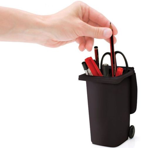 Настольный органайзер Урна — черный Настольный органайзер Урна — черный