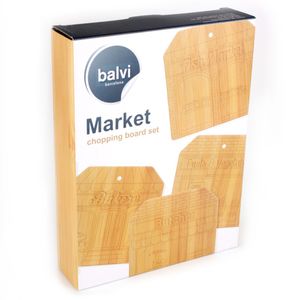 Набор разделочных досок Market (4 шт.)