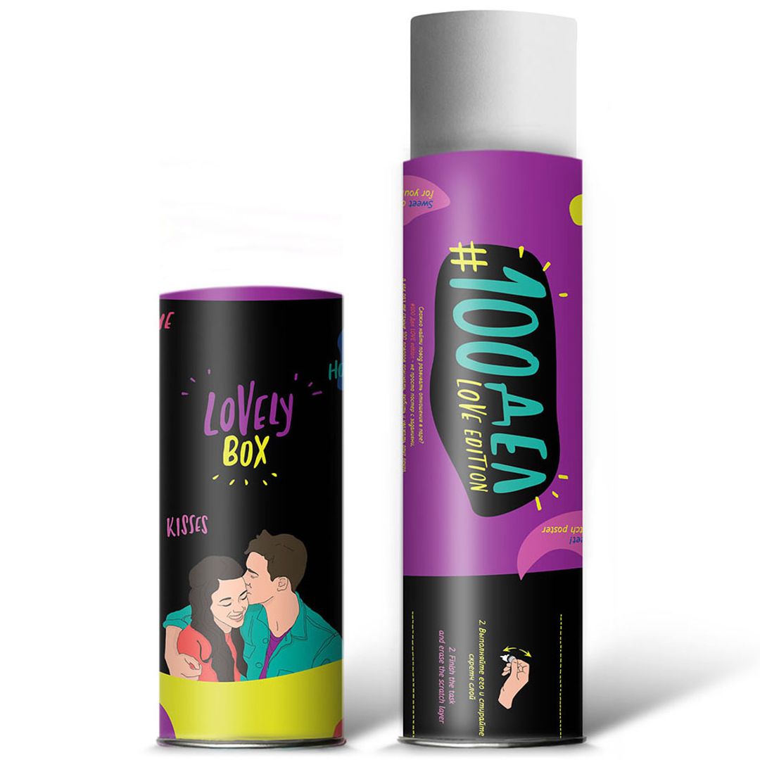 Скретч-постер 100 дел Love Edition Скретч-постер 100 дел Love Edition