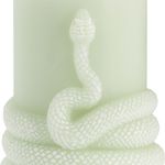 Свеча Snake Knot (Зеленая)